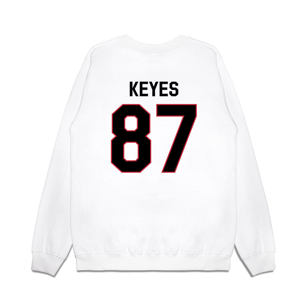 Georgia - NCAA Football : Lincoln Keyes - We're In Premium Crewneck Sweatshirt-1