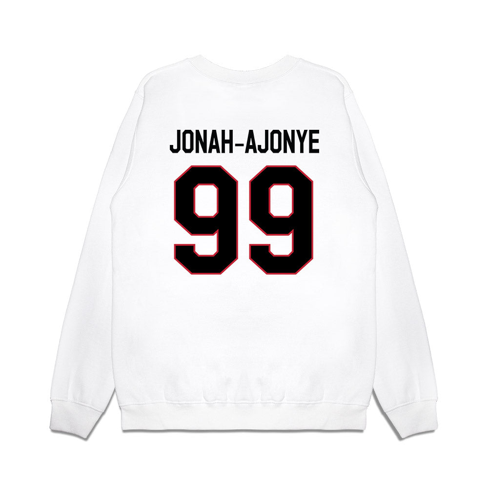 Georgia - NCAA Football : Joseph Jonah-Ajonye - We're In Premium Crewneck Sweatshirt-1