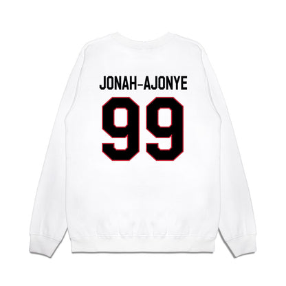 Georgia - NCAA Football : Joseph Jonah-Ajonye - We're In Premium Crewneck Sweatshirt-1