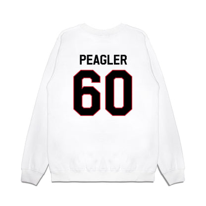 Georgia - NCAA Football : Henry Peagler - We're In Premium Crewneck Sweatshirt-1