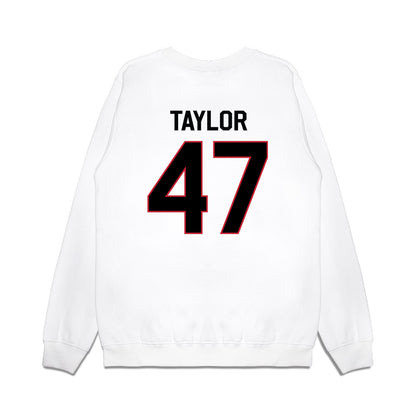 Georgia - NCAA Football : Will Taylor - We're In Premium Crewneck Sweatshirt-1