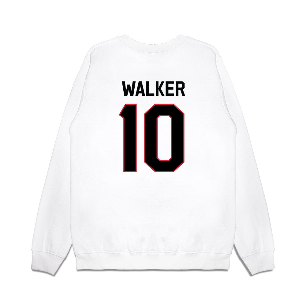 Georgia - NCAA Football : Zayden Walker - We're In Premium Crewneck Sweatshirt-1