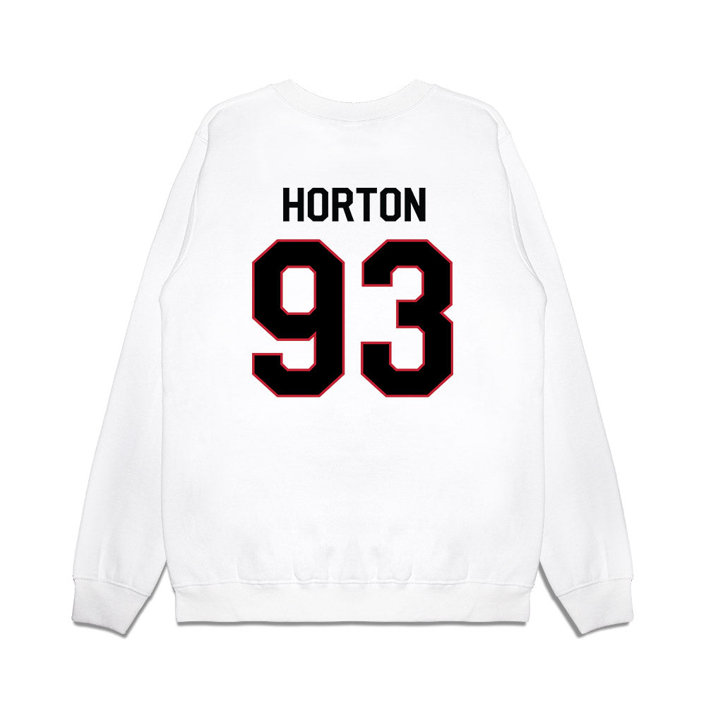 Georgia - NCAA Football : Carter Horton - We're In Premium Crewneck Sweatshirt-1