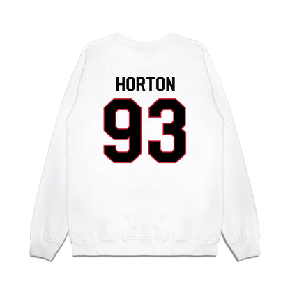 Georgia - NCAA Football : Carter Horton - We're In Premium Crewneck Sweatshirt-1