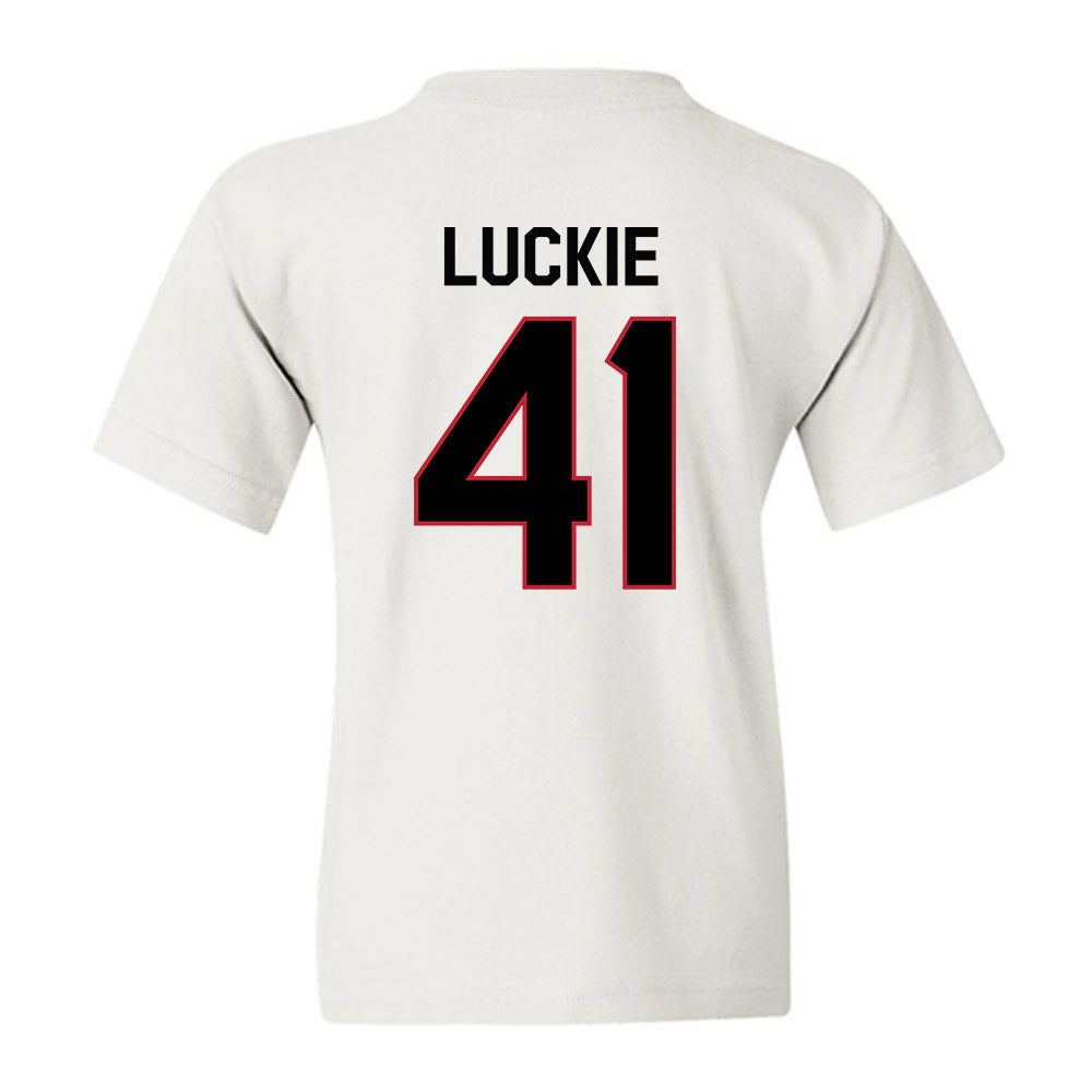 Georgia - NCAA Football : Carter Luckie - We're In Youth T-Shirt-1