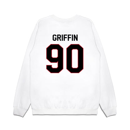 Georgia - NCAA Football : Elijah Griffin - We're In Premium Crewneck Sweatshirt-1