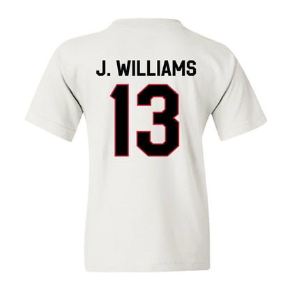 Georgia - NCAA Football : Tyler J. Williams - We're In Youth T-Shirt-1