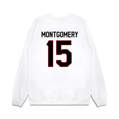 Georgia - NCAA Football : Ryan Montgomery - We're In Premium Crewneck Sweatshirt-1
