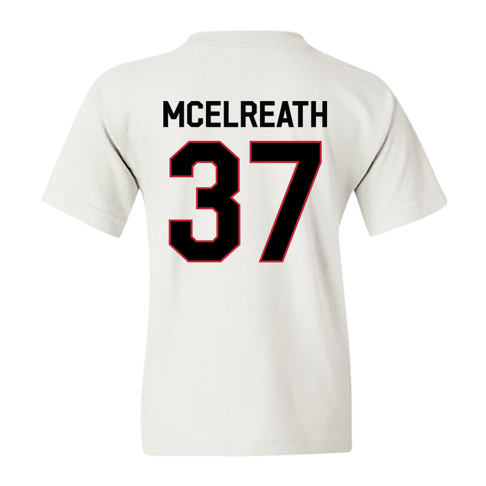 Georgia - NCAA Football : Benjamin McElreath - We're In Youth T-Shirt-1