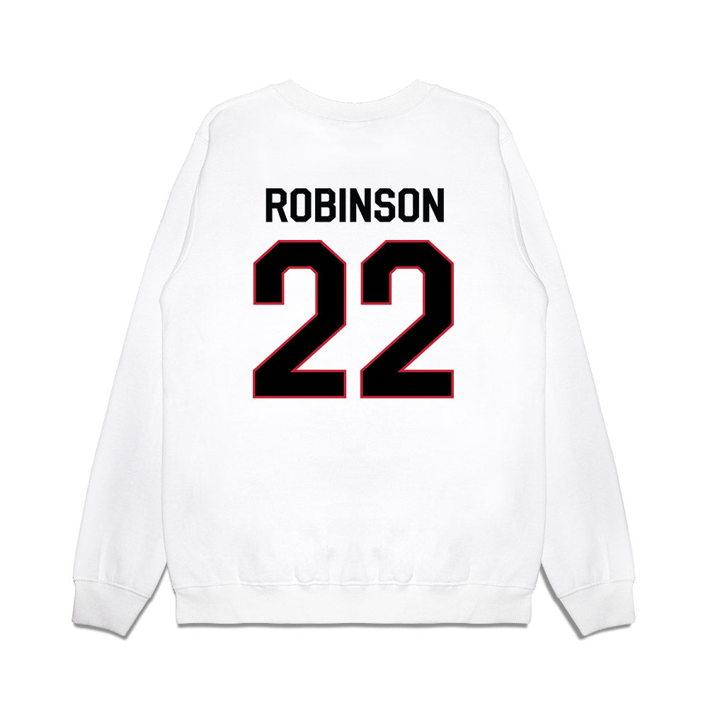 Georgia - NCAA Football : Todd Robinson - We're In Premium Crewneck Sweatshirt-1