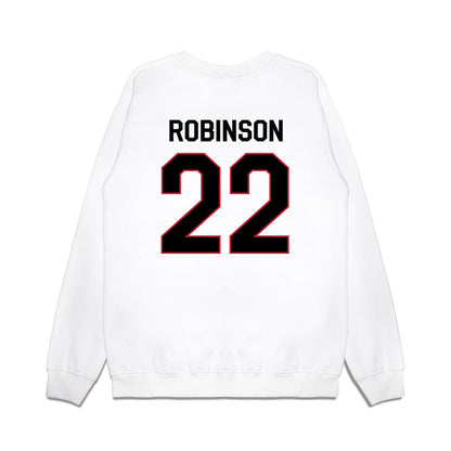 Georgia - NCAA Football : Todd Robinson - We're In Premium Crewneck Sweatshirt-1