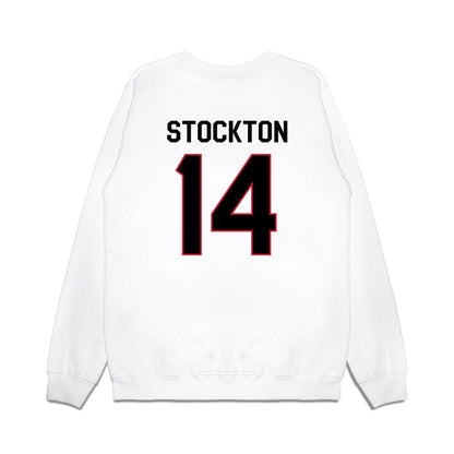 Georgia - NCAA Football : Gunner Stockton - We're In Premium Crewneck Sweatshirt-1
