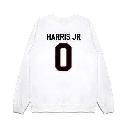 Georgia - NCAA Football : Gabe Harris Jr. - We're In Premium Crewneck Sweatshirt-1