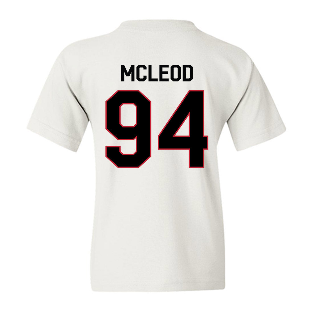 Georgia - NCAA Football : Xzavier McLeod - We're In Youth T-Shirt-1