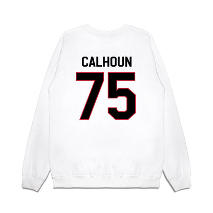 Georgia - NCAA Football : Daniel Calhoun - We're In Premium Crewneck Sweatshirt-1