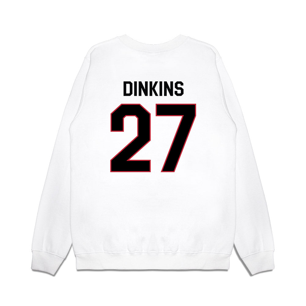 Georgia - NCAA Football : Rasean Dinkins - We're In Premium Crewneck Sweatshirt-1
