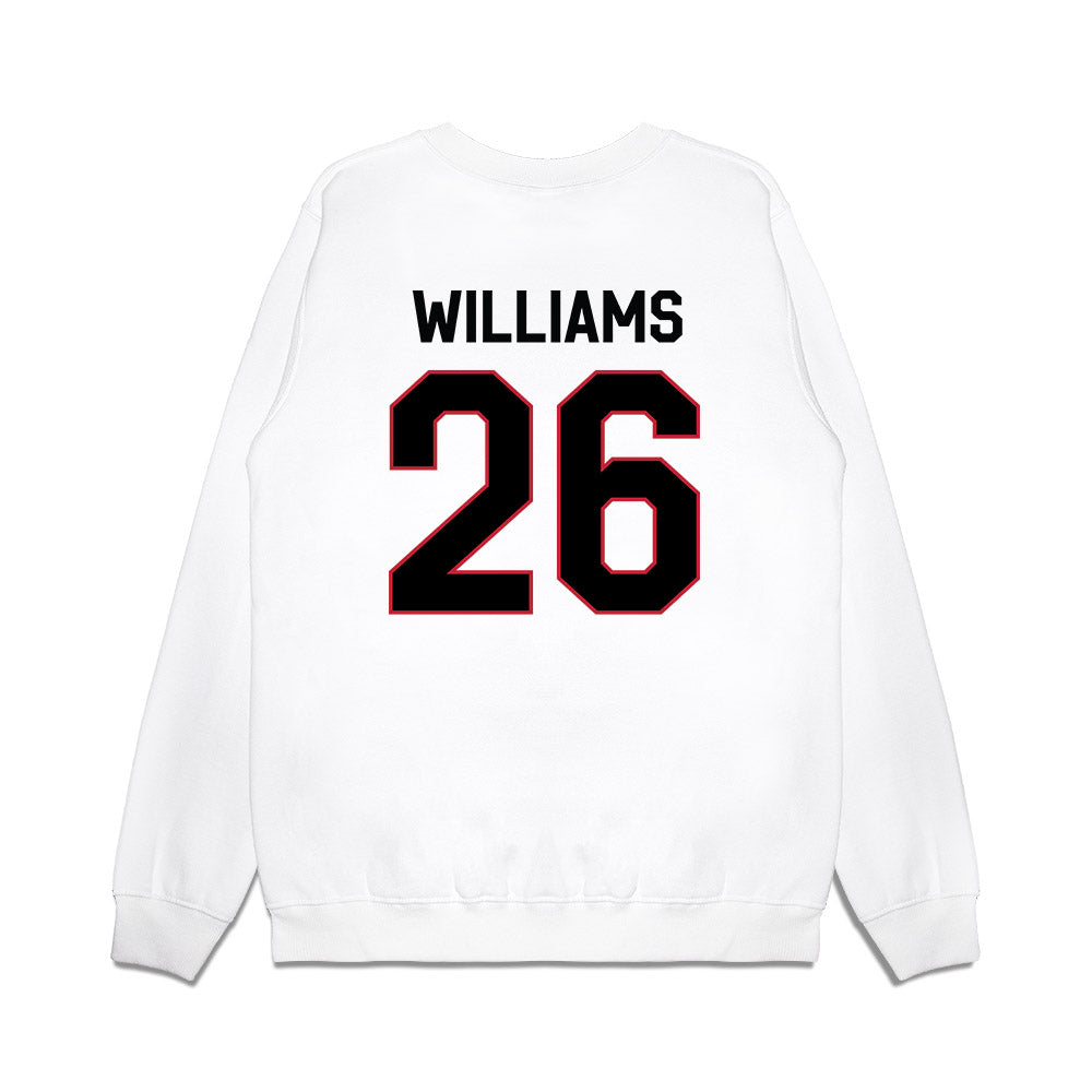 Georgia - NCAA Football : Gentry Williams - We're In Premium Crewneck Sweatshirt-1