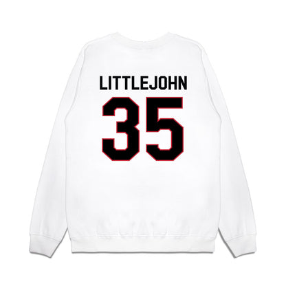 Georgia - NCAA Football : Elijah Littlejohn - We're In Premium Crewneck Sweatshirt-1
