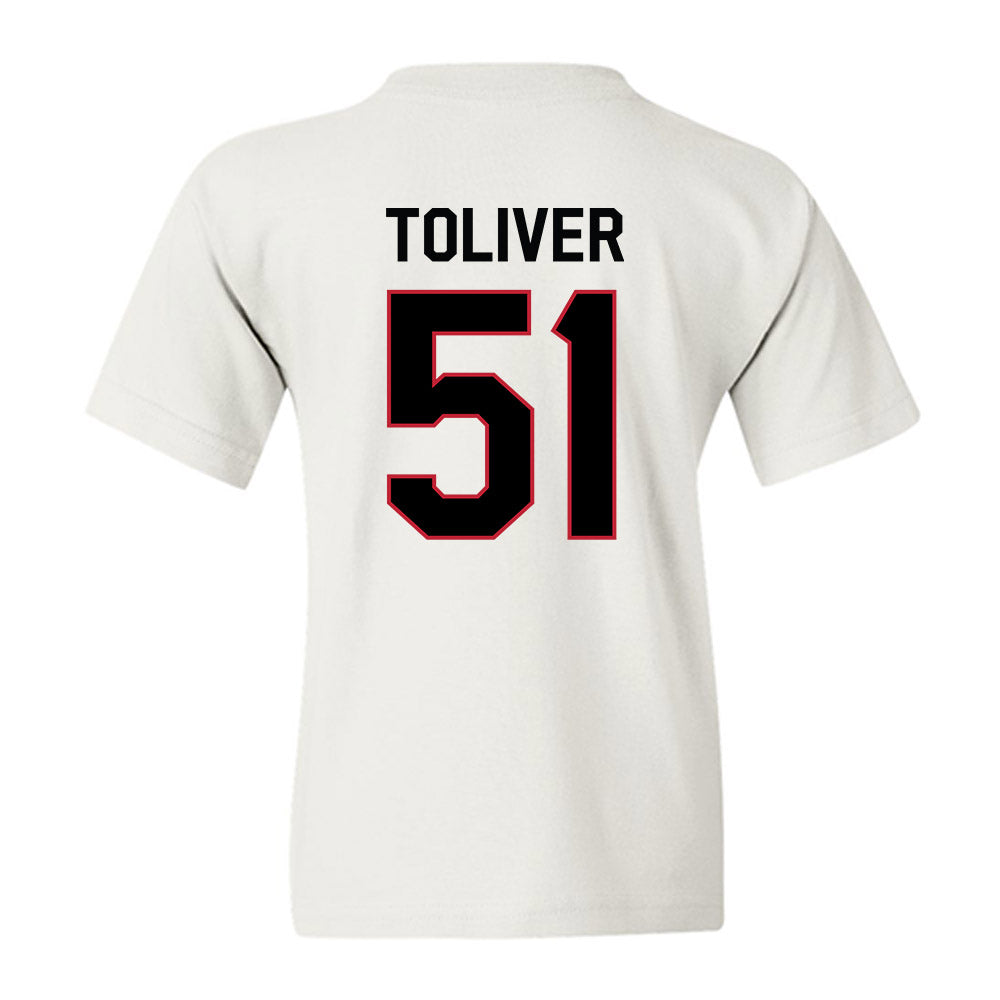 Georgia - NCAA Football : Malachi Toliver - We're In Youth T-Shirt-1