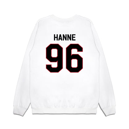 Georgia - NCAA Football : JJ Hanne - We're In Premium Crewneck Sweatshirt-1