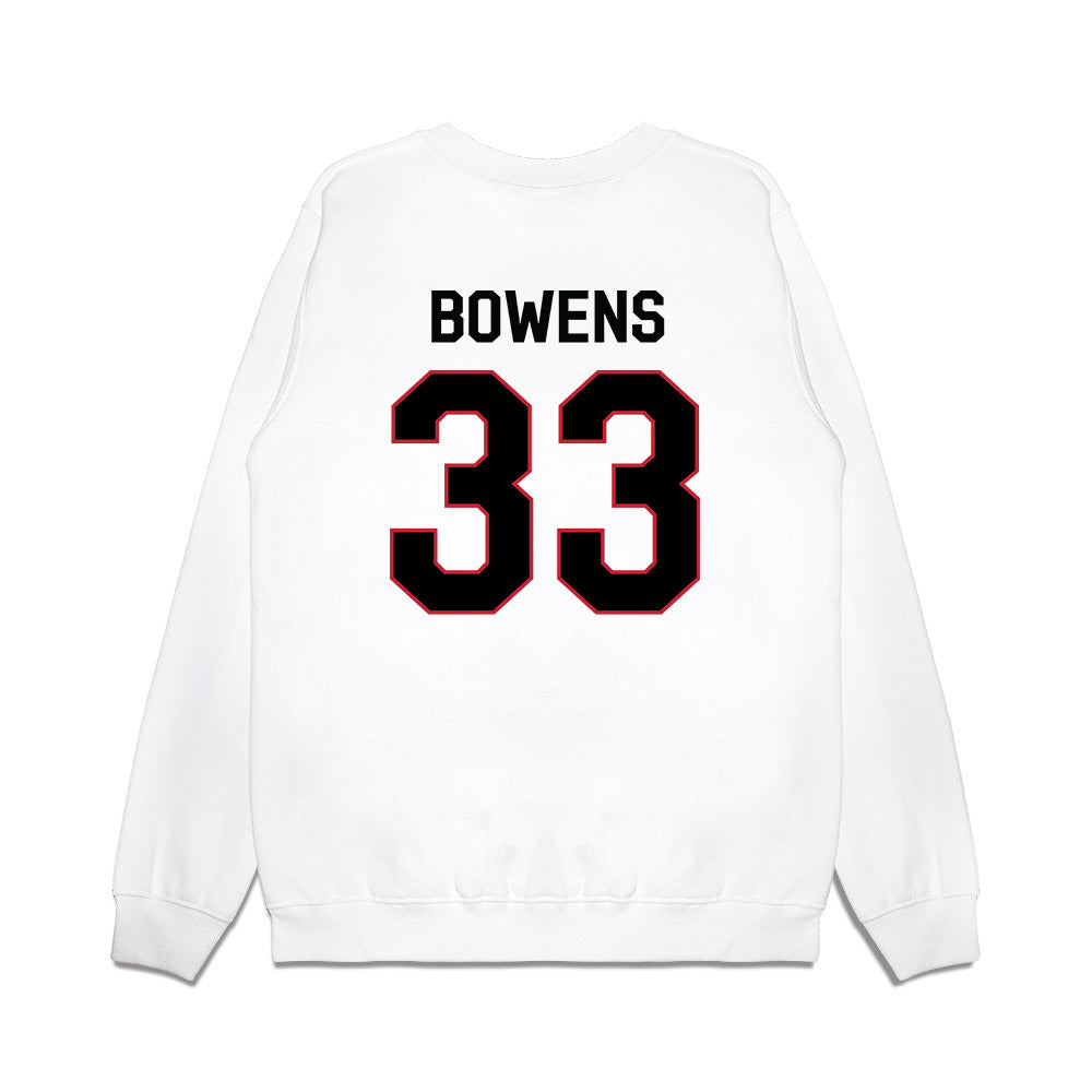 Georgia - NCAA Football : Chauncey Bowens - We're In Premium Crewneck Sweatshirt-1