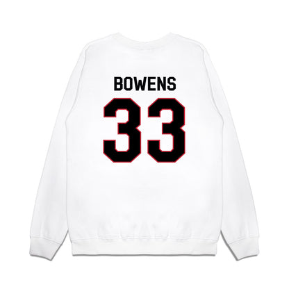 Georgia - NCAA Football : Chauncey Bowens - We're In Premium Crewneck Sweatshirt-1