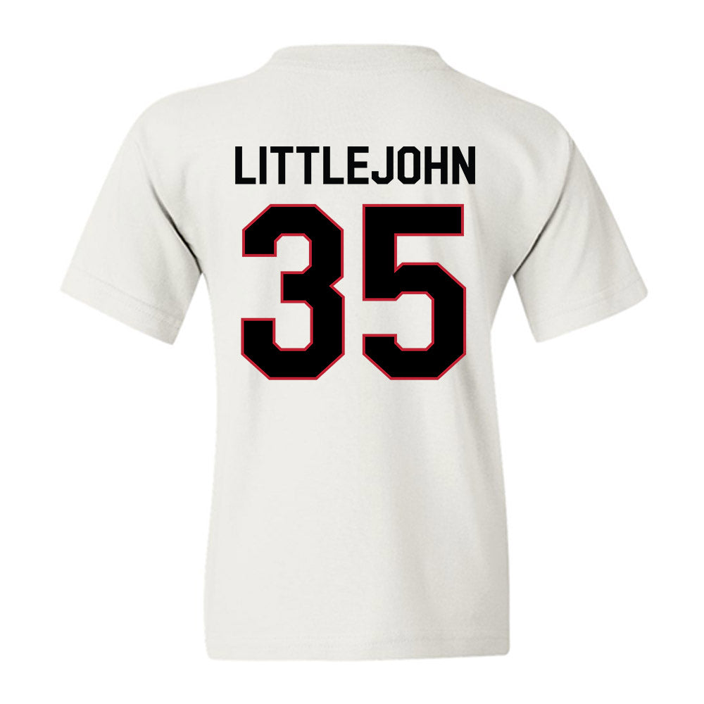 Georgia - NCAA Football : Elijah Littlejohn - We're In Youth T-Shirt-1