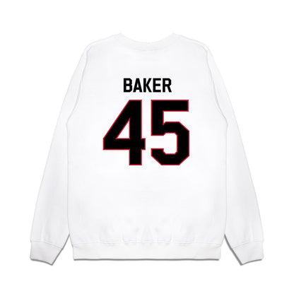 Georgia - NCAA Football : Chaz-Anthony Baker - We're In Premium Crewneck Sweatshirt-1