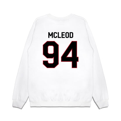 Georgia - NCAA Football : Xzavier McLeod - We're In Premium Crewneck Sweatshirt-1