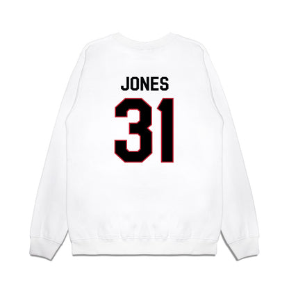Georgia - NCAA Football : Kyron Jones - We're In Premium Crewneck Sweatshirt-1
