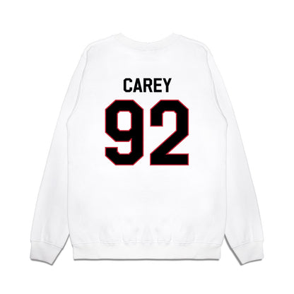 Georgia - NCAA Football : Preston Carey - We're In Premium Crewneck Sweatshirt-1