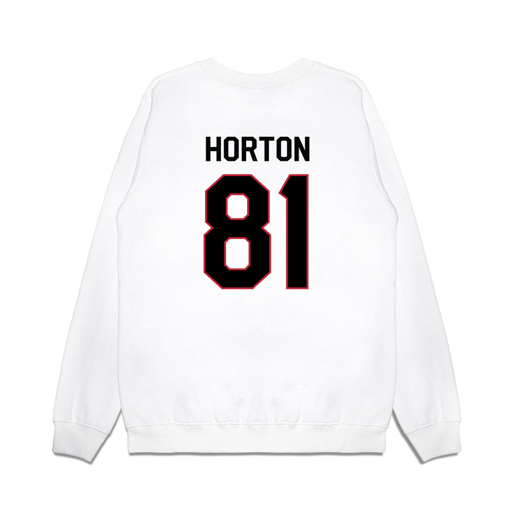Georgia - NCAA Football : Joshua Horton - We're In Premium Crewneck Sweatshirt-1