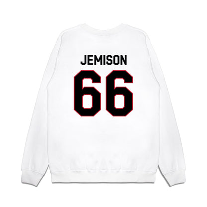 Georgia - NCAA Football : Tyreek Jemison - We're In Premium Crewneck Sweatshirt-1
