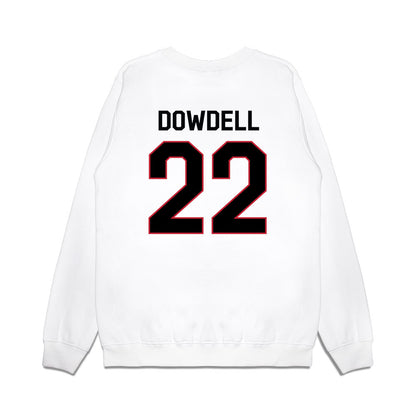 Georgia - NCAA Football : Dante Dowdell - We're In Premium Crewneck Sweatshirt-1