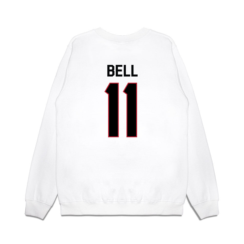 Georgia - NCAA Football : Jeremy Bell - We're In Premium Crewneck Sweatshirt-1