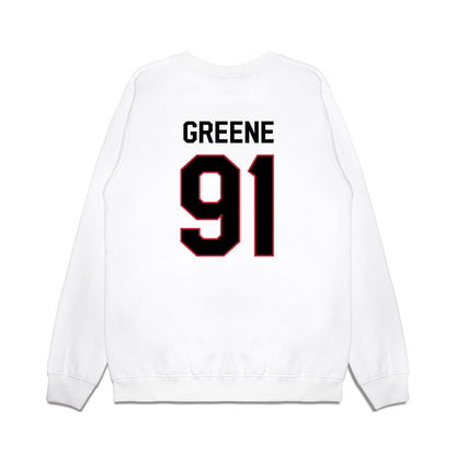 Georgia - NCAA Football : Justin Greene - We're In Premium Crewneck Sweatshirt-1