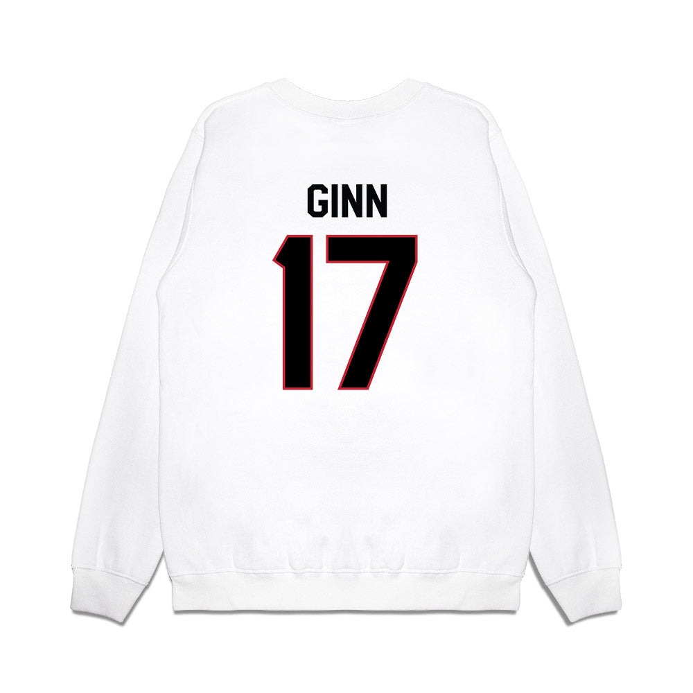 Georgia - NCAA Football : Colter Ginn - We're In Premium Crewneck Sweatshirt-1