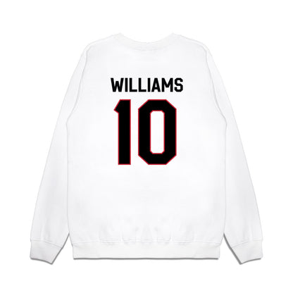 Georgia - NCAA Football : Elyiss Williams - We're In Premium Crewneck Sweatshirt-1