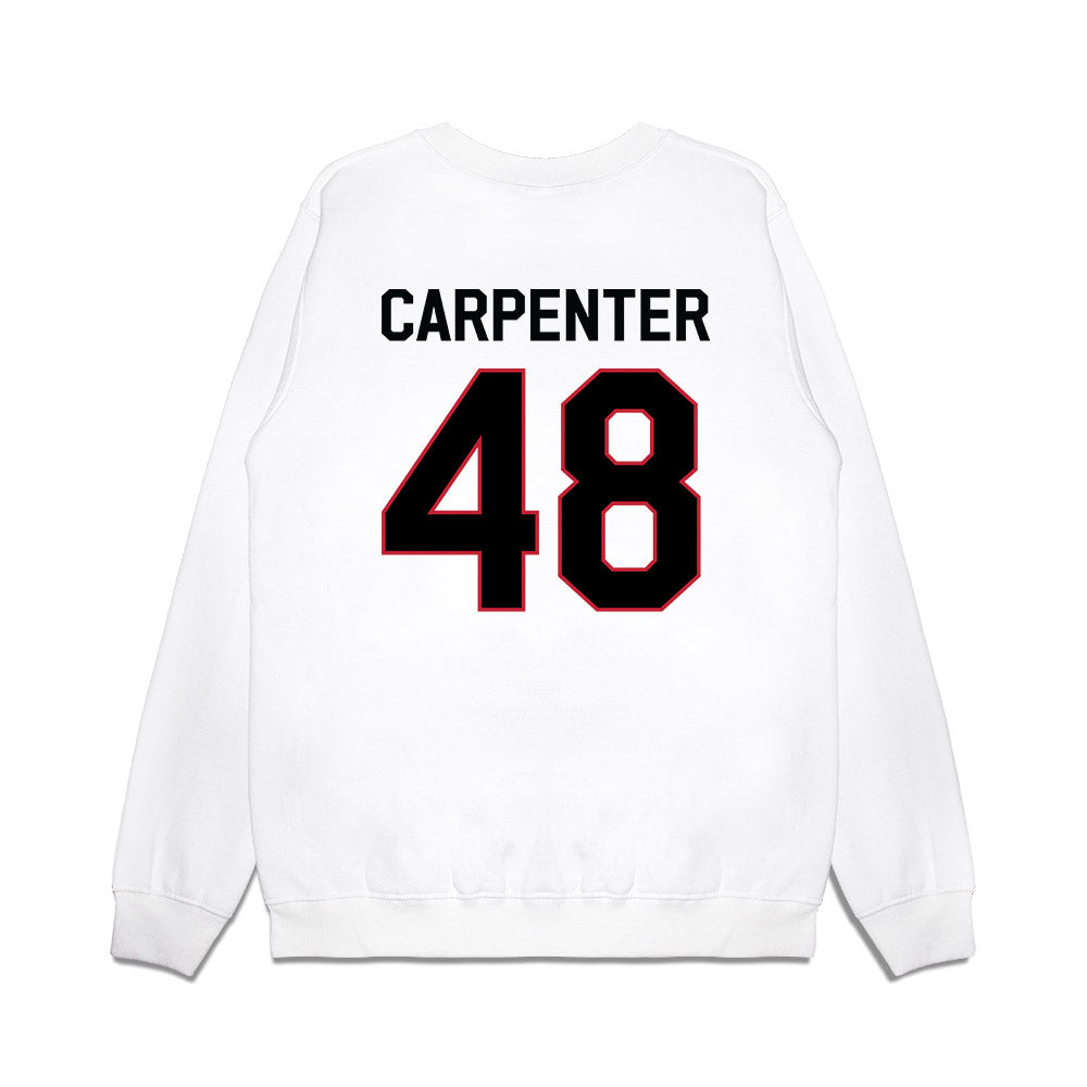 Georgia - NCAA Football : Duncan Carpenter - We're In Premium Crewneck Sweatshirt-1