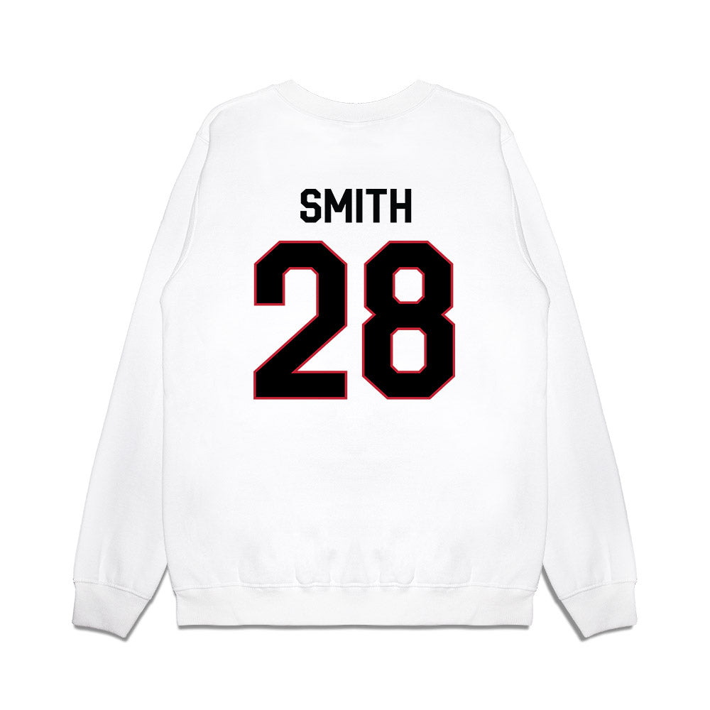 Georgia - NCAA Football : Jordan Smith - We're In Premium Crewneck Sweatshirt-1