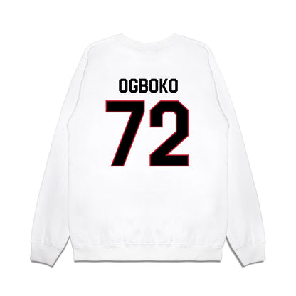 Georgia - NCAA Football : Ekene Ogboko - We're In Premium Crewneck Sweatshirt-1