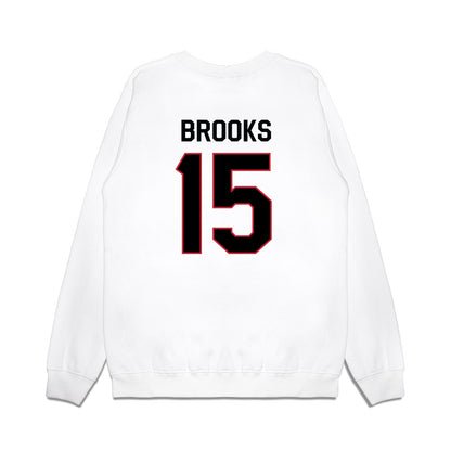 Georgia - NCAA Football : Khamari Brooks - We're In Premium Crewneck Sweatshirt-1