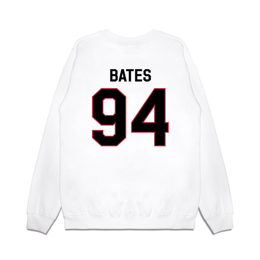 Georgia - NCAA Football : Henry Bates - We're In Premium Crewneck Sweatshirt-1