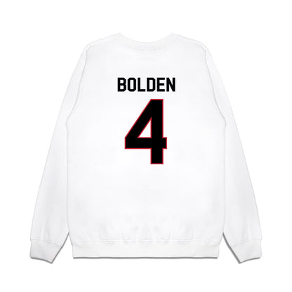 Georgia - NCAA Football : KJ Bolden - We're In Premium Crewneck Sweatshirt-1