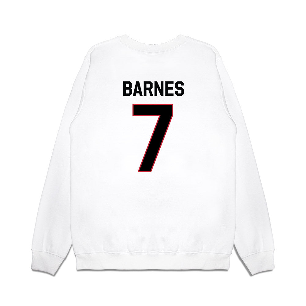 Georgia - NCAA Football : Khalil Barnes - We're In Premium Crewneck Sweatshirt-1