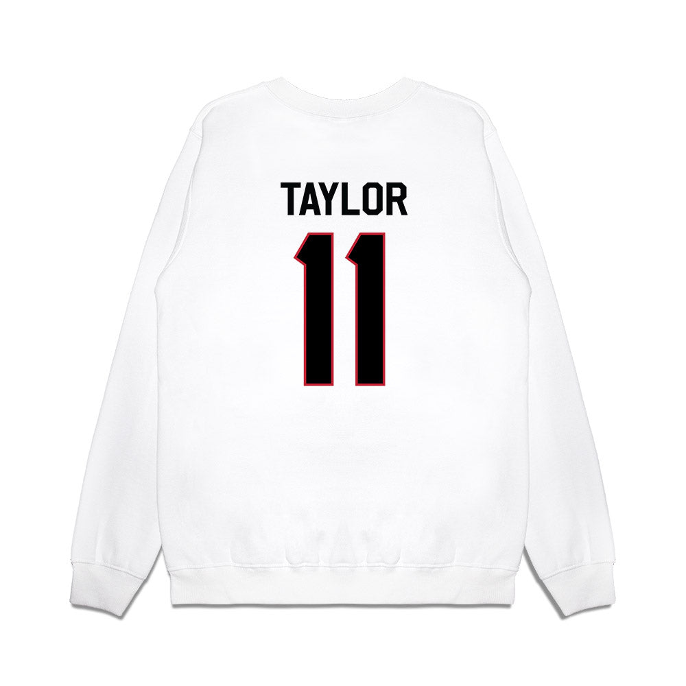 Georgia - NCAA Football : Talyn Taylor - We're In Premium Crewneck Sweatshirt-1
