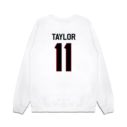 Georgia - NCAA Football : Talyn Taylor - We're In Premium Crewneck Sweatshirt-1