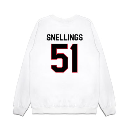 Georgia - NCAA Football : Will Snellings - We're In Premium Crewneck Sweatshirt-1