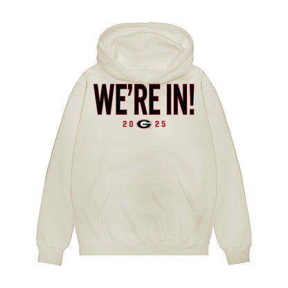 Georgia - NCAA Football : Justin Williams - We're In Premium Hooded Sweatshirt-0
