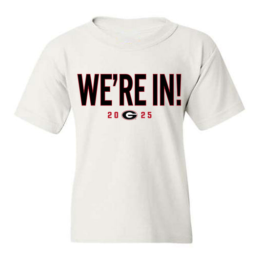 Georgia - NCAA Football : Colter Ginn - We're In Youth T-Shirt-0